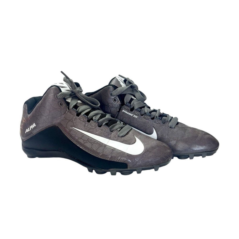 Nike Alpha Men's Gray Football Cleats